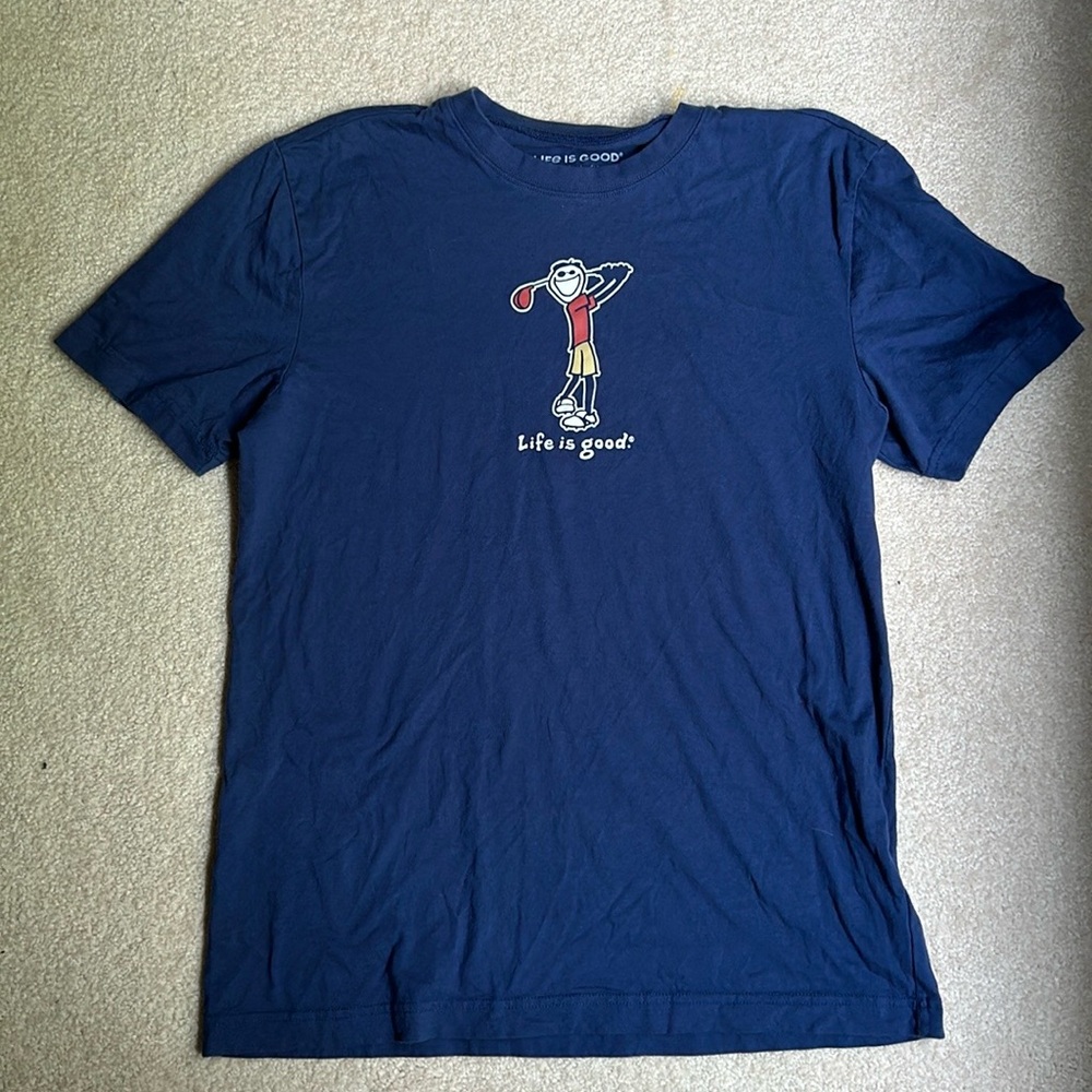 Life Is Good Golf T-Shirt